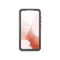 4smarts Rugged Case Active Pro Stark Galaxy S23+ - Detailfarbe: Transparent - Schwarz - Kompatible Hersteller: Samsung - Mobiltelefon Kompatibilität: Galaxy S23+ - Material: Polycarbonat (PC) - Thermoplastisches Polyurethan (TPU) - Gummi - Eigenschaften: 