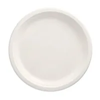 Papstar Einwegteller Pure Zuckerrohr D 26 cm 12 Stück - Produkttyp: Einwegteller - Materialtyp: Pflanzliche Faser - Material: Zuckerrohrpulpe (Bagasse) - Detailfarbe: Weiss - Verpackungseinheit: 12 Stück
