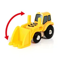 BRIO BRIO World Frontlader mit Magnetladung - Kategorie: Fahrzeuge & Anhänger - Altersempfehlung ab: 3 Jahren - Material: Kunststoff - Holz - Metall - Eigenschaften: Keine Eigenschaft - Zertifikate: FSC
