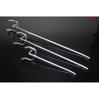 EP Einfachhaken für Lochwände, verzinkt, 25 mm/10 cm, 10 Stück - Produkttyp: Lochhaken