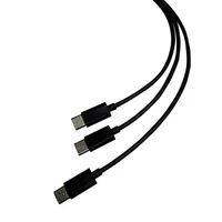 Steelplay Dual Play & Charge Cable For Controllers - Black (PS5)