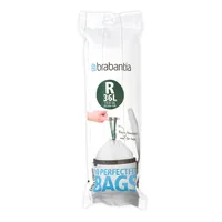 Brabantia Kehrichtsack PerfectFit R 36 l, 10 Stück - Parfümiert: Nein - Eigenschaften: Keine Eigenschaft - Verpackungseinheit: 10 Stück - Volumen: 36 l - Trageriemen: Ja - Material: Kunststoff