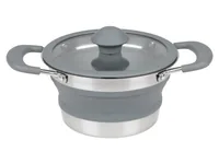 KOOR F01195 camping cookware Saucepan 1 L Grey, Steel