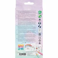 Faber-Castell Farbstifte Colour Grip Einhorn 13 Stück - Verpackungseinheit: 13 Stück - Set: Ja - Detailfarbe: Mehrfarbig - Eigenschaft-Stift: Wasservermalbar - Farbstifte & Wachsmalstifte-Art: Farbstifte - Anwender: Kinder