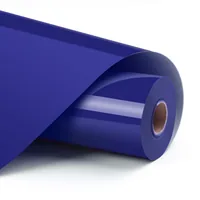 LOKLIK Wärmeübertragung Vinyl - Geeignet für Drucker: Nein - Detailfarbe: Blau - Aussenanwendung: Nein - Selbstklebend: Nein - Folien Effekt: Keine - Format: 30.5 x 180 cm