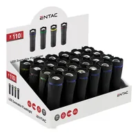 Entac Taschenlampe Zoom Kunststoff Thekendisplay 24 Stück