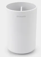 Brabantia Zahnputzbecher ReNew Weiss - Detailfarbe: Weiss - Detailmaterial: Kunststoff - Grundmaterial: Kunststoff