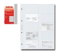 Kolma 57.625.20 card pocket Grey A4