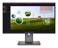 68,6cm/27"" (2560x1440) Lenovo ThinkVision P27Q-40 16:9 WQHD IPS 4ms 120Hz HDMI DisplayPort USB-B USB-A USB-C VESA