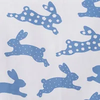 Boltze Tischläufer Charly, 140 x 40 cm - Material: Polyester (PES) - Produkttyp: Tischläufer - Detailfarbe: Blau - Weiss