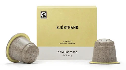 Sjöstrand Coffee 7 AM Espresso Coffee capsule Medium roast 10 pc(s)