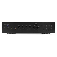 Audizio Stereo-Verstärker AD420B Schwarz - Radio Tuner: Kein Tuner - Detailfarbe: Schwarz - Audioausgänge: Subwoofer Pre-Out - Cinch - Bluetooth - Kopfhöreranschluss - Audioeingänge: Toslink - Digital koaxial - AUX - Cinch