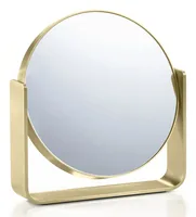 Zone Denmark 36630 makeup mirror Freestanding Round Brass