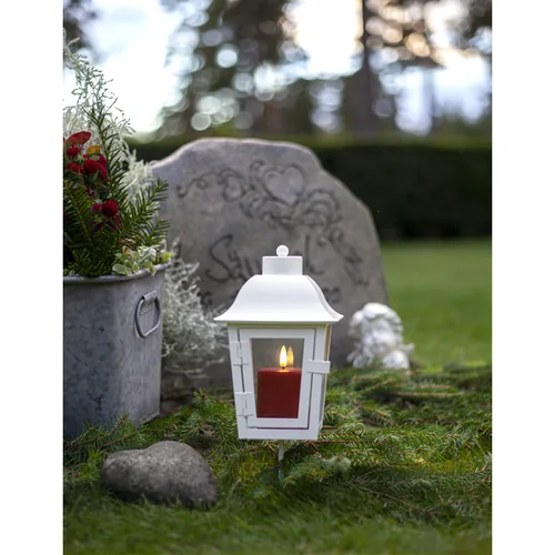 Star Trading LED-Kerze Flamme Paula Warmweiss - Betriebsart: Batteriebetrieb - Fernbedienung: Nein - Aussenanwendung: Ja - Höhe: 10 cm - Timerfunktion: Ja - Set: Nein