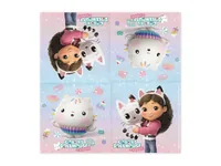 PartyDeco Napkins Gabby's Dollhouse, 33 x 33 cm, mix