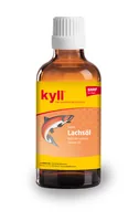 kyli Hunde-Nahrungsergänzung Lachsöl, 0.5 l - Nahrungsergänzungstyp: Flüssig - Tierbedürfnis: Immunsystem - Gelenke & Beweglichkeit - Haut & Fell - Zertifikate: Keine Zertifizierung - Packungsgrösse: 500 ml - Produkttyp: Ergänzungsfutter - Cannabinoide: K