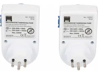 Max Hauri AG 131845 electrical timer Blau, Weiß Täglicher Timer