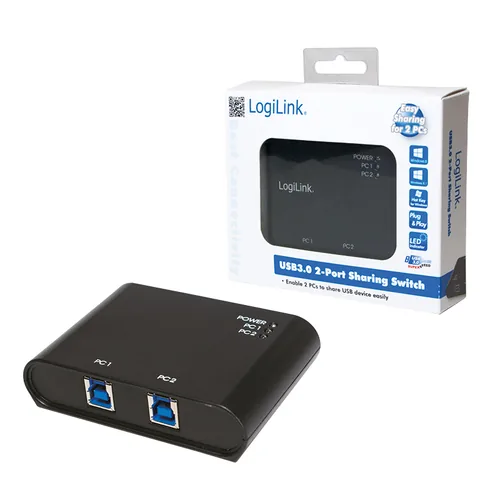 Logilink 2-Port USB 3.0 Umschalter