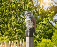 Windhager Vogel-Abwehr, Eule 1 Stück - Für Schädling: Vogel- & Tauben - Anwendungsbereich: Outdoor - Produkttyp: Vogelabwehr