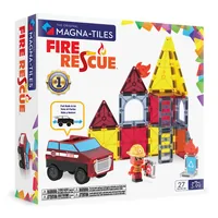 Magna-Tiles Fire Rescue 27 Teile - Altersempfehlung ab: 3 Jahren - Material: Kunststoff - Anzahl Teile: 27 Teile