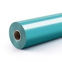 LOKLIK Plotterfolie Basic 30.5 x 180 cm, 1 Stück, Aqua - Geeignet für Drucker: Nein - Detailfarbe: Aqua - Aussenanwendung: Ja - Selbstklebend: Nein - Aufbügelbar: Ja - Folientyp: Aufbügelfolie Flex