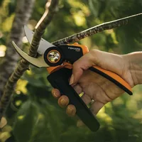 Fiskars X-Series L P961 pruning shears Bypass Black, Orange