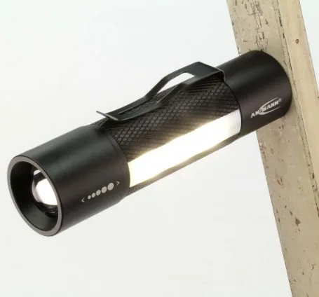 Ansmann 1600-0137 flashlight Black, White Hand flashlight LED