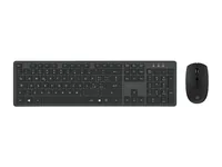CONCEPTRONIC TastaturMaus Wireless Layout IT schwarz