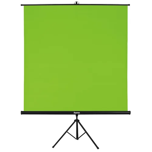 Hama 00021571 background screen Green Fabric