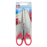 Prym Näh/Haushaltsschere Hobby 16.5 cm, 1 Stück - Produkttyp: Stickschere - Detailfarbe: Grau - Rot