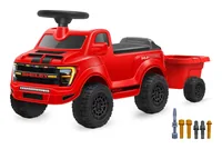 Jamara Rutscher Shelby Ford F-150 Raptor mit Anhänger rot