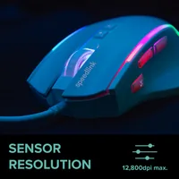 SPEEDLINK SL-680024-WT mouse Gaming Right-hand USB Type-A Optical 12800 DPI