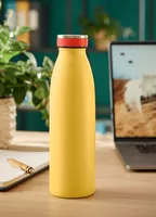 Leitz Trinkflasche Cosy 500 ml - Material: Edelstahl - Nachhaltigkeit: Nicht angegeben - Spülmaschinenfest: Ja - Farbe: Gelb - Für Kinder: Ja - Verschlusstyp: Schraubverschluss