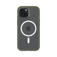 Rhinoshield Mod NX MagSafe iPhone 15 - Grundfarbe: Grün - Fallsicher: Nein - Kompatible Hersteller: Apple - Detailfarbe: Grün - Mobiltelefon Kompatibilität: iPhone 15 - Material: Recycling-Kunststoff