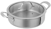 Kuhn Rikon ALLROUND Servierpfanne unbeschichtet 5.0 L Ø 28 cm