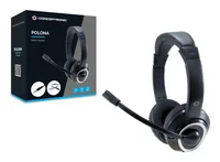 CONCEPTRONIC Stereo Headset AUXMikroBedien.Split.2.00m sw