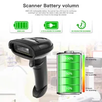ALLNET Kasse ALLNET Barcodescanner ALL-SC1228B. 2D wireless / kabellos . inkl. wireless 2.4G Dongle