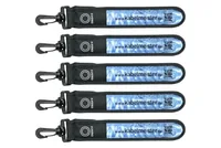 kabelmeister LED-Leuchtband Blinkl. Reflekt. blau 5er Set