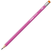 STABILO Bleistift 160 mit Gummi HB 2160/01HB pink