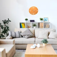 TFA Dostmann Funk-Wanduhr Contour Sonnengelb, Ø 35 cm - Form: Rund - Detailfarbe: Gelb - Weiss - Uhrtyp: Analog - Funksignal: Ja - Funktionen: 24-Stundenanzeige - Sommer/Winterzeit automatisch - Detailmaterial: Kunststoff