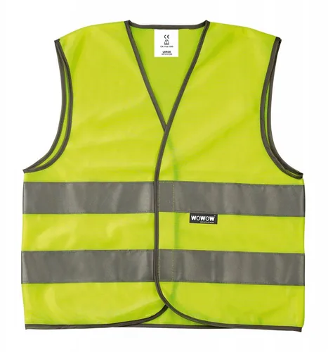 wowow Reflexweste Mesh Gilet Kids - Befestigung: Oberkörper - Farbe: Gelb - Typ: Weste