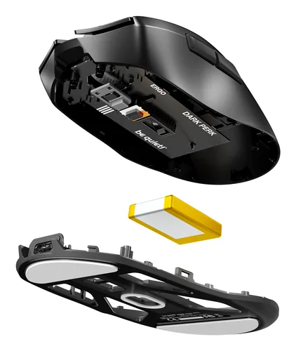 be quiet! Dark Perk Ergo Gaming Maus kabellos schwarz