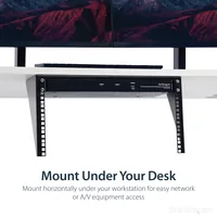 6U WALL MOUNT RACK BRACKET STEEL LOW-PROFILE WALL-BRACKET