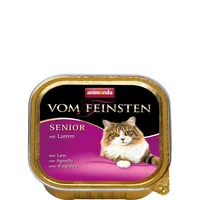 animonda Nassfutter Vom Feinsten Senior Lamm, 100 g - Tierbedürfnis: Kein besonderes Bedürfnis - Geschmacksrichtung: Lamm - Zertifikate: Keine Zertifizierung - Fleischsorte: Lamm - Futtereigenschaft: Getreidefrei - Ohne künstliche Zusätze - Produkttyp: Al