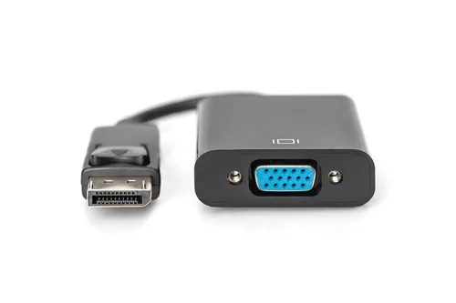 Digitus AK-340410-001-S video cable adapter 0.15 m VGA (D-Sub) Black