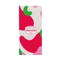 Decora Schokoladenverpackung Dubai Magenta Wellen, 5 Stück - Material: Karton - Detailfarbe: Rot - Set: Nein - Form: Eckig