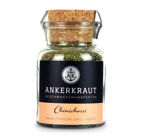 Ankerkraut Gewürz Chimichurri 60 g - Produkttyp: Fleischgewürze & Marinaden - Ernährungsweise: Vegetarisch - Produktionsland: Deutschland - Zertifikate: Keine Zertifizierung - Packungsgrösse: 60 g - Fairtrade: Nein