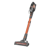 Black & Decker BHFEV182C stick vacuum/electric broom 2-in-1 stick vacuum Battery Dry Bagless 0.65 L Orange, Titanium 2 Ah