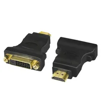 LogiLink AH0002 cavo e adattatore video HDMI tipo A (Standard) DVI-D Nero
