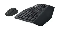 Logitech 920-008229 keyboard Mouse included Universal RF Wireless + Bluetooth QWERTY Nordic Black